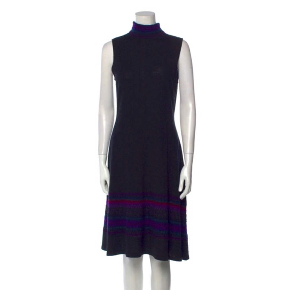 NWT RALPH LAUREN Wool Maxi Dress‎ w Knit Stripes